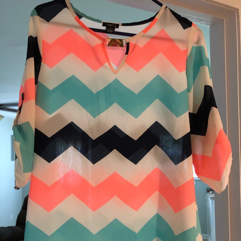 Chevron blouse